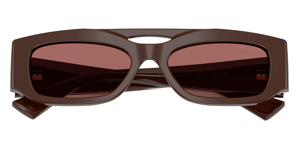 Jimmy Choo JC5070BU 512069 53 - Chocolate / Dark Violet #id:jc5070bu512069_s:104120