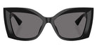 Jimmy Choo JC5074U 500081 54 - Black / Polarized Dark Gray #id:jc5074u500081_s:100100