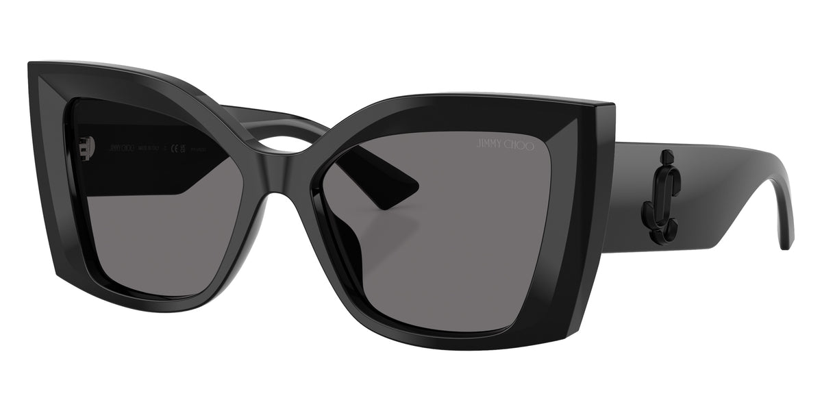 Jimmy Choo JC5074U 500081 54 - Black / Polarized Dark Gray #id:jc5074u500081_s:100105
