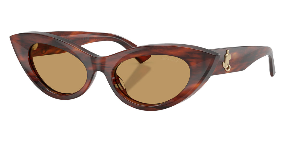 Jimmy Choo JC5075U 511273 51 - Striped Brown / Brown #id:jc5075u511273_s:106105