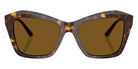 Jimmy Choo JC5076 500283 54 - Havana / Dark Brown Polarized #id:jc5076500283_s:104100
