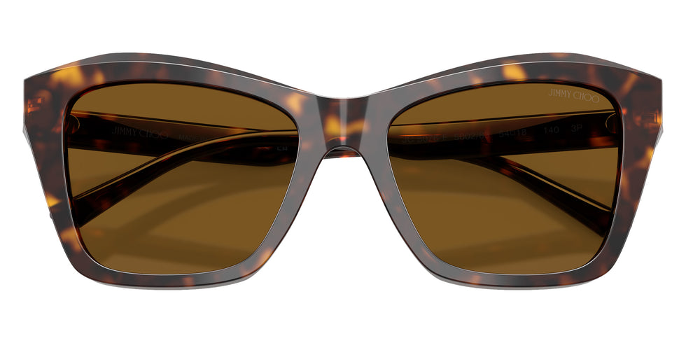 Jimmy Choo JC5076F 500283 54 - Havana / Dark Brown Polarized #id:jc5076f500283_s:104120