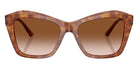 Jimmy Choo JC5076F 511413 54 - Blonde Glitter Havana / Brown Gradient #id:jc5076f511413_s:106100