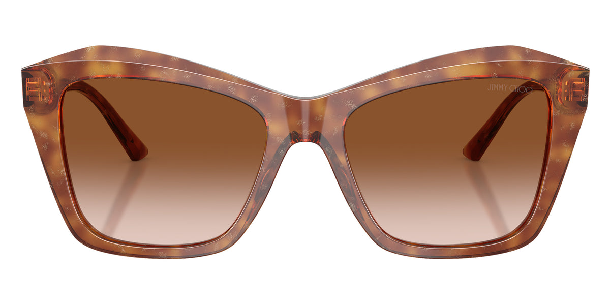Jimmy Choo JC5076F 511413 54 - Blonde Glitter Havana / Brown Gradient #id:jc5076f511413_s:106100