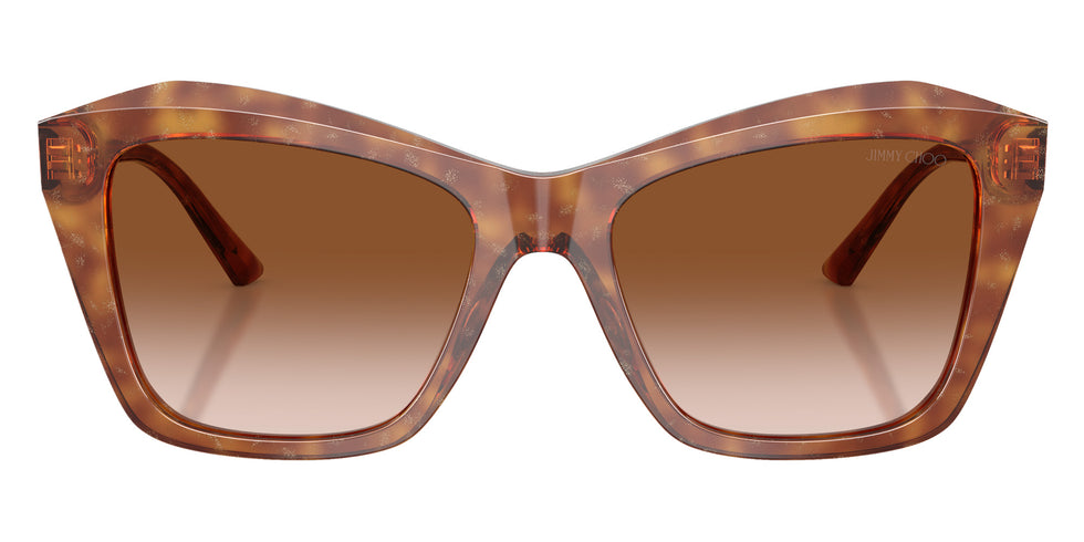 Jimmy Choo JC5076F 511413 54 - Blonde Glitter Havana / Brown Gradient #id:jc5076f511413_s:106100