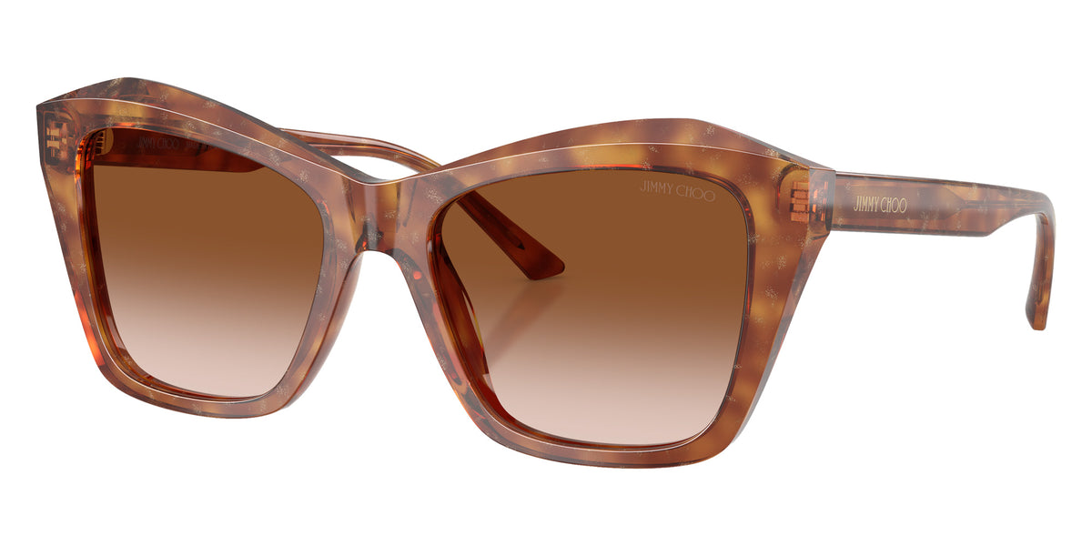 Jimmy Choo JC5076F 511413 54 - Blonde Glitter Havana / Brown Gradient #id:jc5076f511413_s:106105