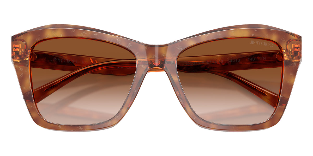 Jimmy Choo JC5076F 511413 54 - Blonde Glitter Havana / Brown Gradient #id:jc5076f511413_s:106120