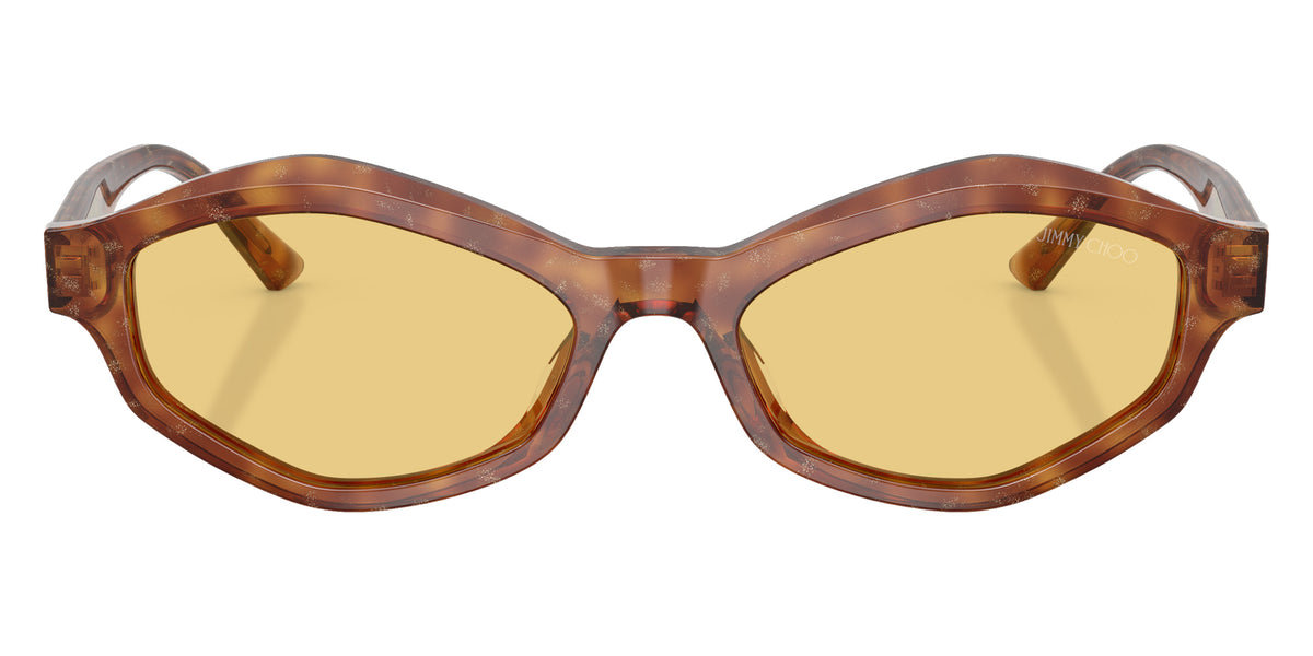 Jimmy Choo JC5077U 511485 52 - Blonde Glitter Havana / Yellow #id:jc5077u511485_s:104100