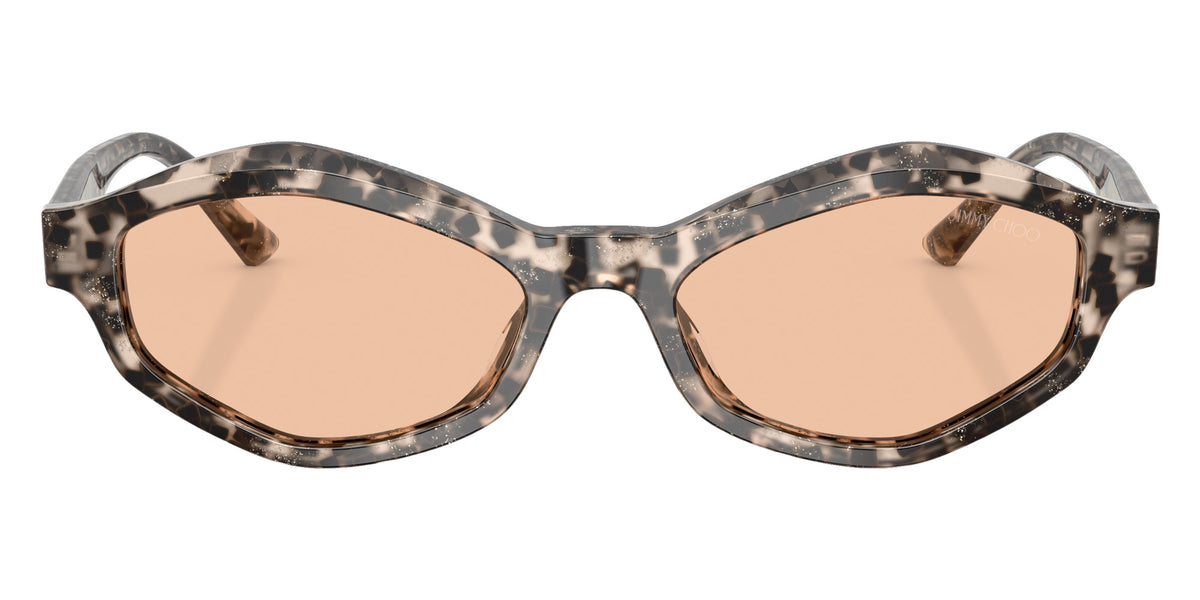 Jimmy Choo JC5077U 511573 52 - Gray Glitter Havana / Light Brown #id:jc5077u511573_s:106100