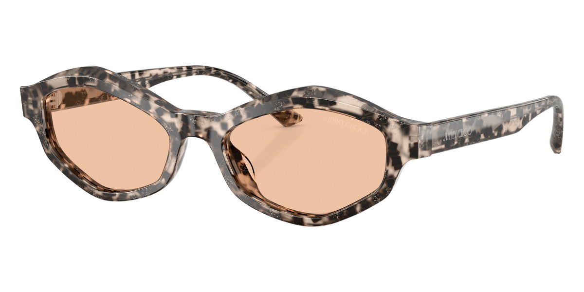 Jimmy Choo JC5077U 511573 52 - Gray Glitter Havana / Light Brown #id:jc5077u511573_s:106105