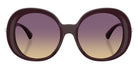Jimmy Choo JC6004HU 507570 53 - Prune / Yellow Gradient Violet #id:jc6004hu507570_s:106100