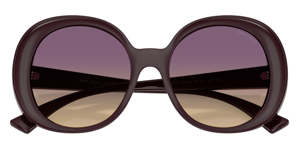 Jimmy Choo JC6004HU 507570 53 - Prune / Yellow Gradient Violet #id:jc6004hu507570_s:106120