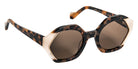 J.F. Rey Amber 9110 52 - White/Tortoiseshell Light #id:jframber9110_s:104105