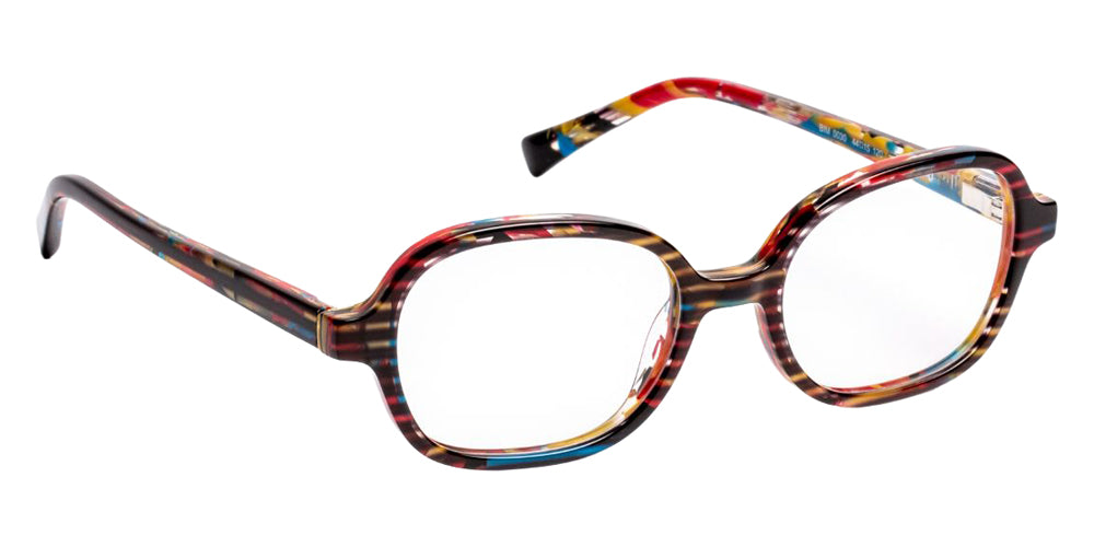 J.F. Rey Bim 0030 44 - Striped Black/Red/Yellow #id:jfrbim0030_s:100100