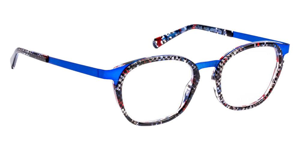 J.F. Rey Cactus 0020 48 - Canvas Black/White/Red/Blue #id:jfrcactus0020_s:100100