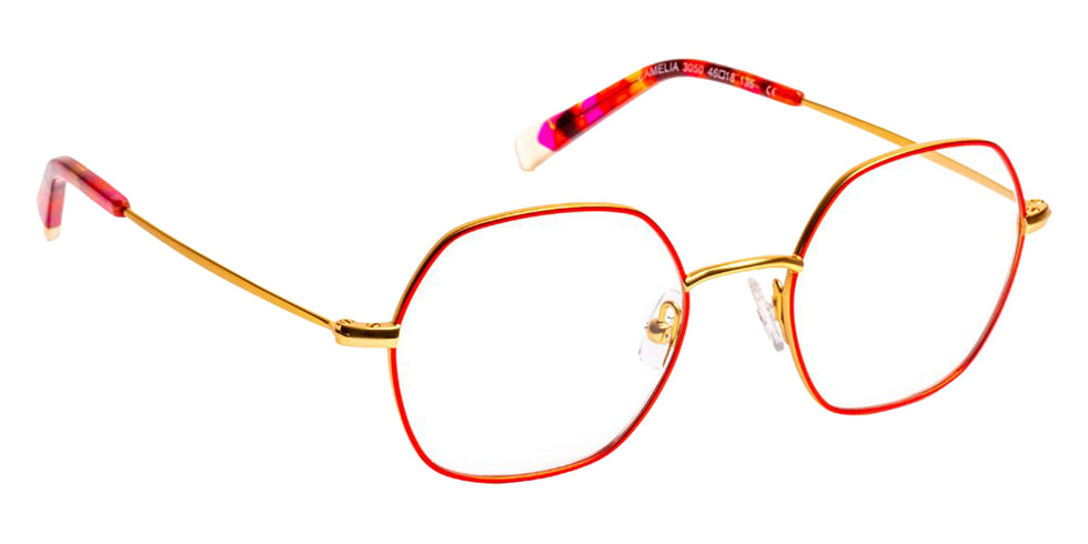 J.F. Rey Camelia 3050 46 - Red/Satin Gold #id:jfrcamelia3050_s:102100