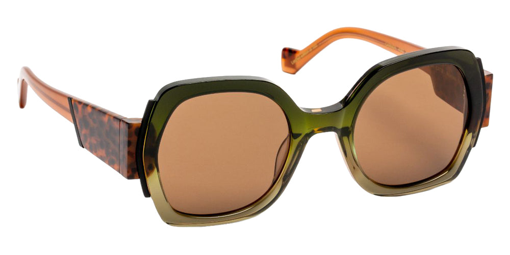 J.F. Rey Carmen 4392 51 - Khaki/Tortoiseshell #id:jfrcarmen4392_s:102100