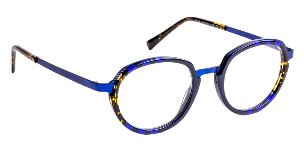 J.F. Rey Cool 9525 47 - Tortoiseshell/Striped Blue #id:jfrcool9525_s:106100