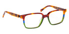 J.F. Rey Hiphop 9545 49 - Tortoiseshell/Green #id:jfrhiphop9545_s:100100