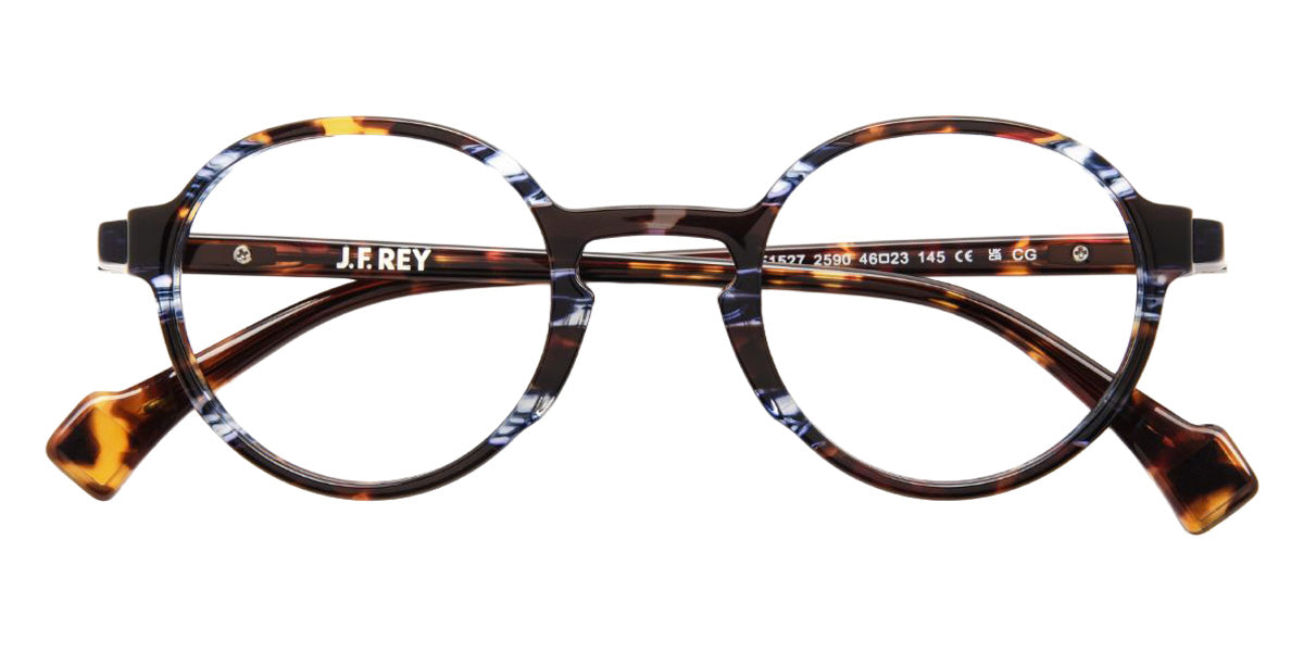 J.F. Rey JF1527 2590 46 - Blue Tortoiseshell/Blue #id:jfrjf15272590_s:104100