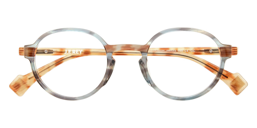 J.F. Rey JF1527 9121 46 - Horn/Tortoiseshell Striped #id:jfrjf15279121_s:108100