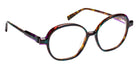 J.F. Rey JF1529 4775 54 - Vermicelle Turquoise/Plum #id:jfrjf15294775_s:104105