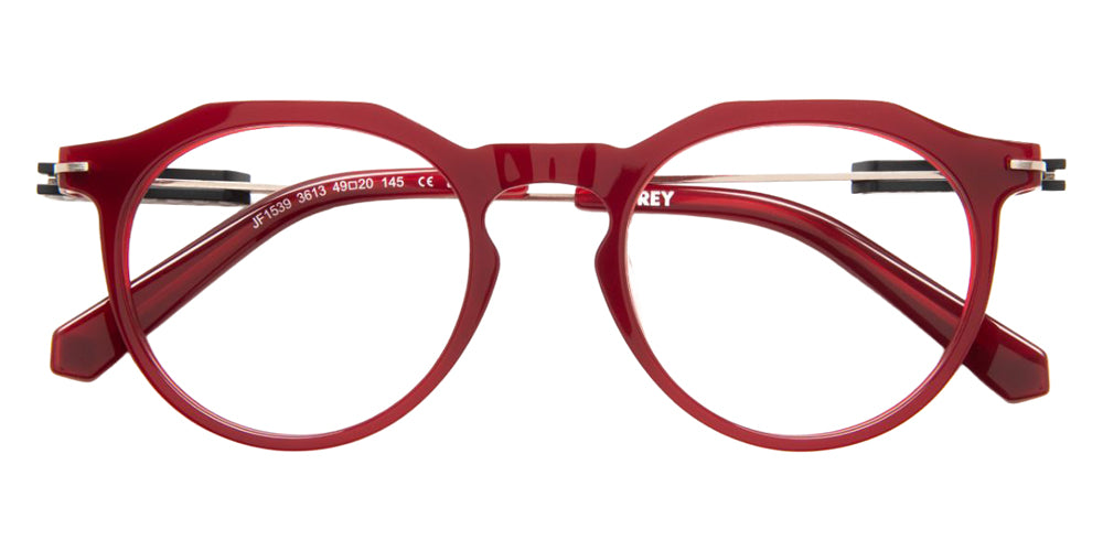 J.F. Rey JF1539 3613 49 - Burgundy/Silver #id:jfrjf15393613_s:104100