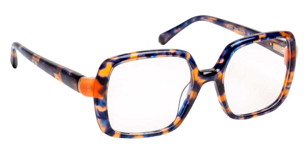 J.F. Rey JF1548 2583 51 - Blue Leopard/Pink #id:jfrjf15482583_s:102105