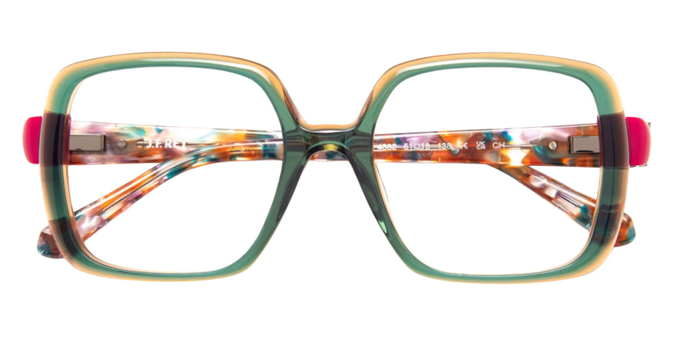 J.F. Rey JF1548 4332 51 - Green/Raspberry #id:jfrjf15484332_s:106100