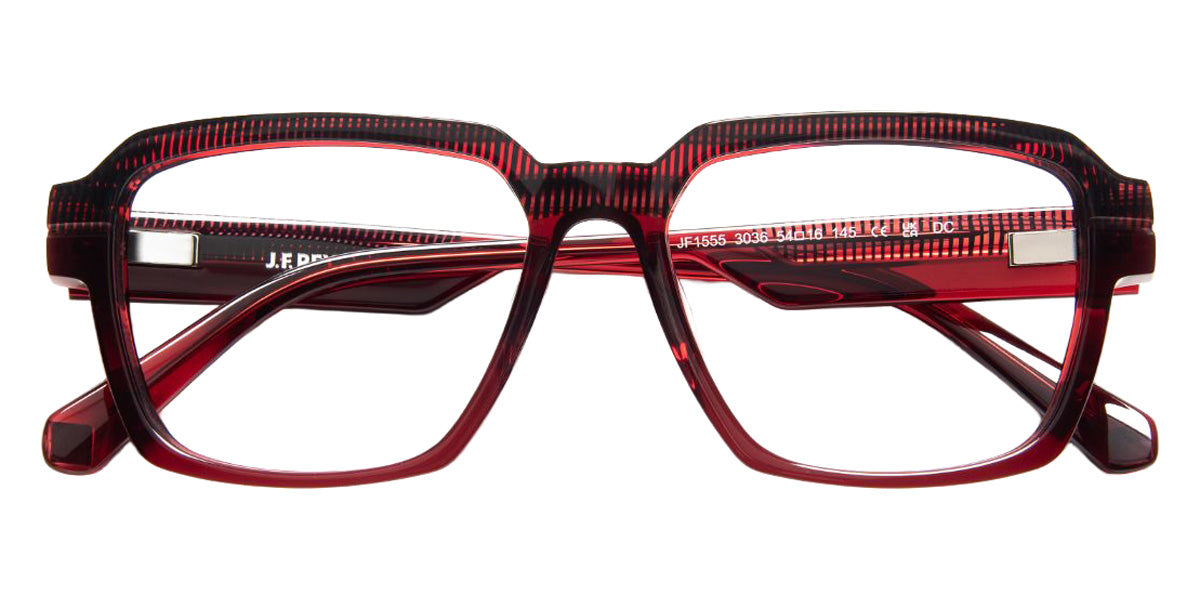 J.F. Rey JF1555 3036 54 - Burgundy Pixel/Red #id:jfrjf15553036_s:102100