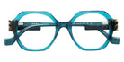J.F. Rey JF1563 4594 50 - Teal/Panther Pattern #id:jfrjf15634594_s:100100