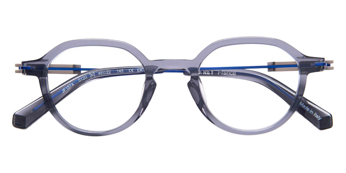 J.F. Rey JF1574 0120 46 - Gray/Blue #id:jfrjf15740120_s:100100