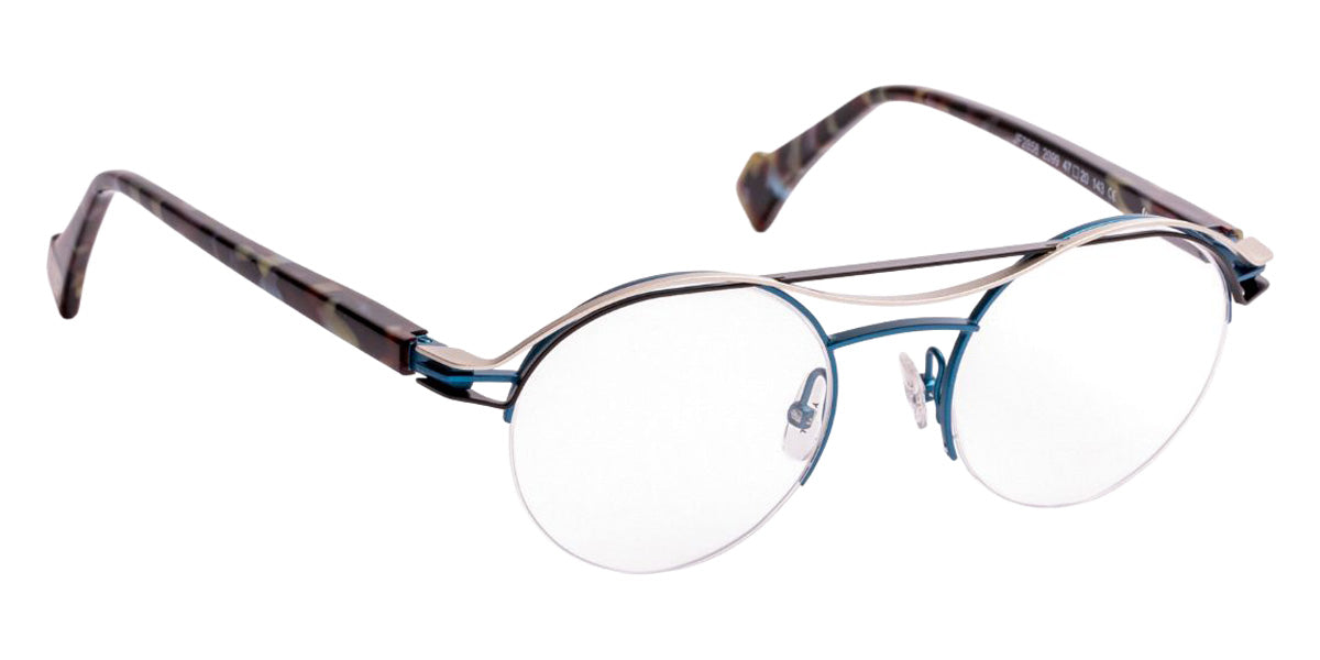 J.F. Rey JF2858 2099 47 - Blue Turquoise/Panache #id:jfrjf28582099_s:102100