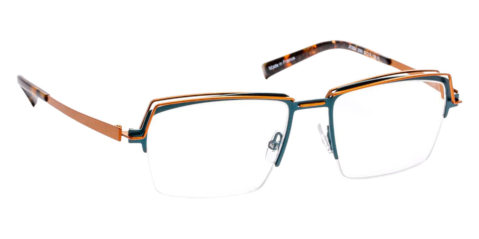 J.F. Rey JF2934 2090 53 - Blue/Leather Brown #id:jfrjf29342090_s:102100