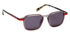 J.F. Rey JF2950 1530 50 - Gray Transparent/Tortoiseshell/Red/Fun #id:jfrjf29501530_s:104100