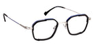 J.F. Rey JF2953 0025 49 - Black/Klein Blue/Silver Brushed #id:jfrjf29530025_s:100100