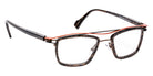 J.F. Rey JF2964 9065 51 - Brown/Orange/Khaki/Black Satin #id:jfrjf29649065_s:102100