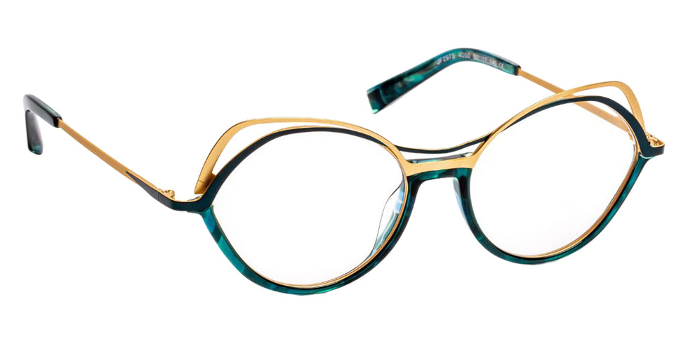 J.F. Rey JF2973 4050 52 - Green/Turquoise/Satin Gold #id:jfrjf29734050_s:106100