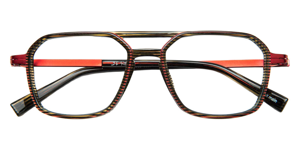 J.F. Rey JF2988 0530 53 - Caviar/Red #id:jfrjf29880530_s:100100