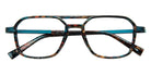J.F. Rey JF2988 9520 53 - Tortoiseshell Multicolors/Teal Blue #id:jfrjf29889520_s:104100