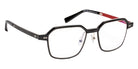 J.F. Rey JF3002 0030 53 - Black/Fiber Black/Red #id:jfrjf30020030_s:100100