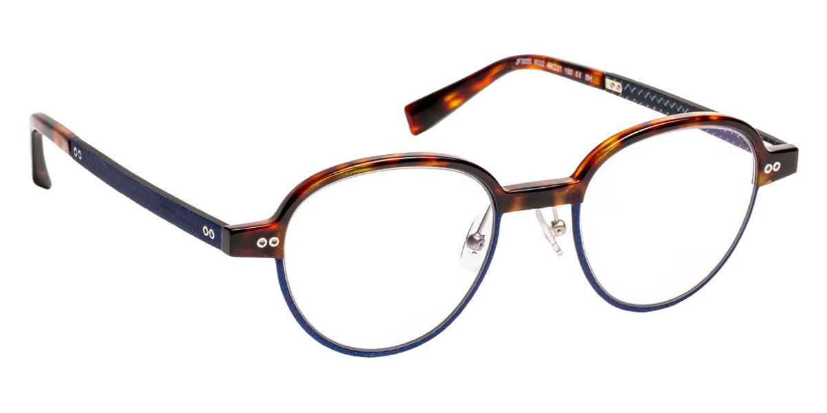 J.F. Rey JF3005 9022 48 - Tortoiseshell/Fiber Blue/Carbon #id:jfrjf30059022_s:104100