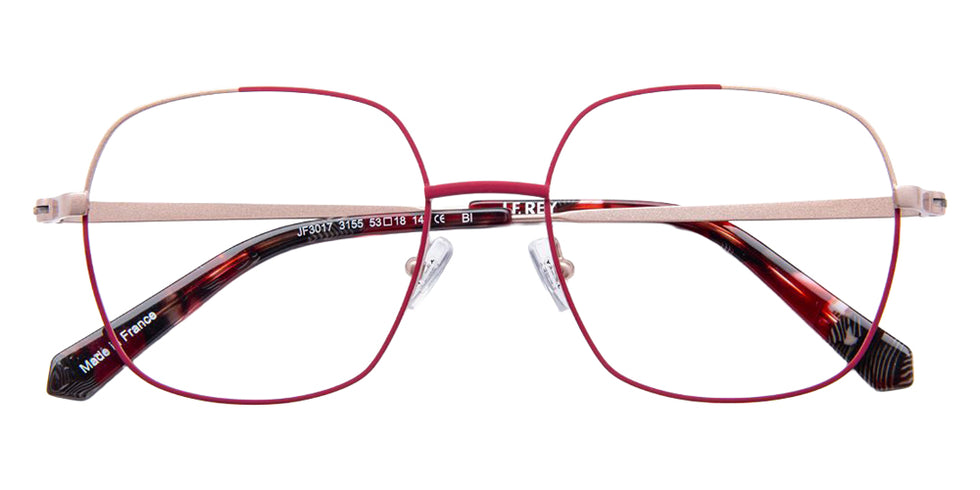 J.F. Rey JF3017 3155 53 - Red/Rose Gold #id:jfrjf30173155_s:102100
