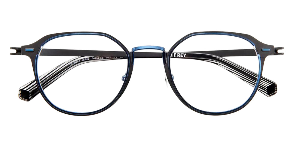 J.F. Rey JF3021 0029 50 - Black/Blue Denim #id:jfrjf30210029_s:100100