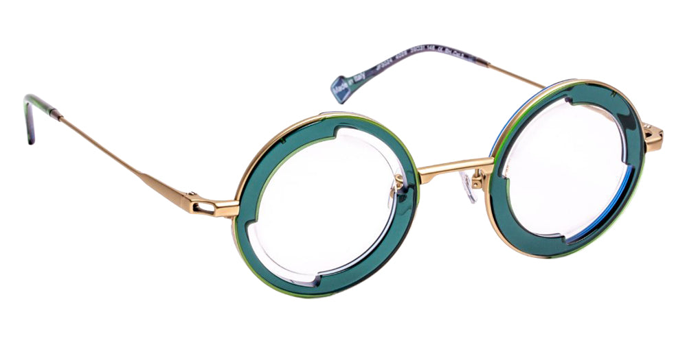 J.F. Rey JF3024 4028 39 - Green/Gold #id:jfrjf30244028_s:102100