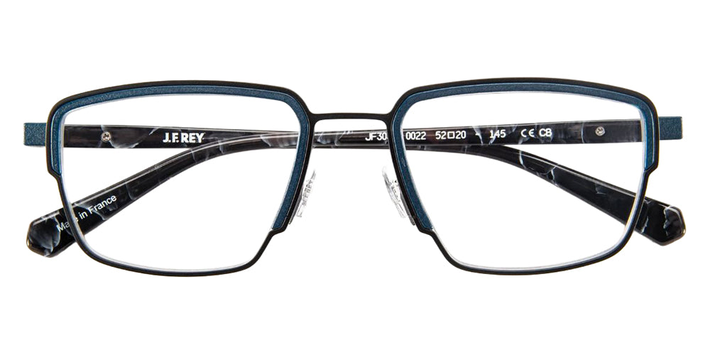 J.F. Rey JF3031 0022 52 - Black/Blue #id:jfrjf30310022_s:100100