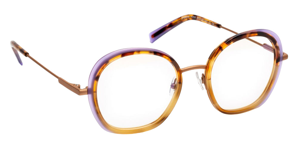 J.F. Rey JF3048 7056 51 - Gradient Tortoiseshell/Purple/Camel #id:jfrjf30487056_s:106105