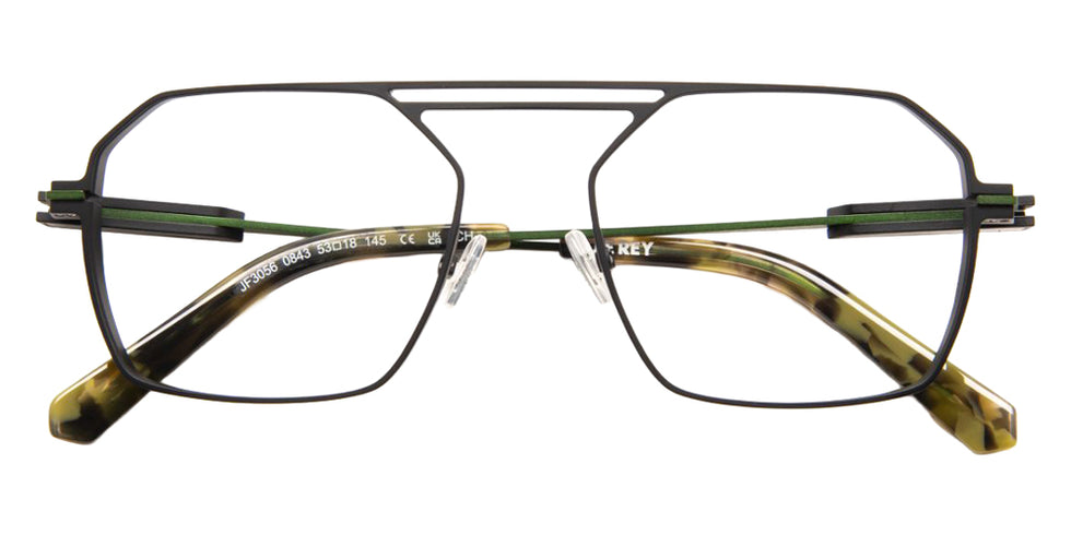J.F. Rey JF3056 0843 53 - Black/Green #id:jfrjf30560843_s:104100