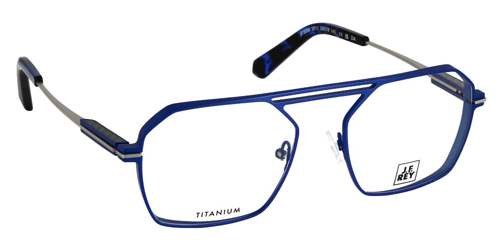 J.F. Rey JF3056 2513 53 - Blue/Silver #id:jfrjf30562513_s:108100