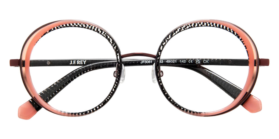 J.F. Rey JF3061 0083 49 - Black Glitter/Pink #id:jfrjf30610083_s:100100